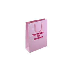 Extra Small Tiny Gloss Laminated Rope Handle Paper Bags-11x15x7cm