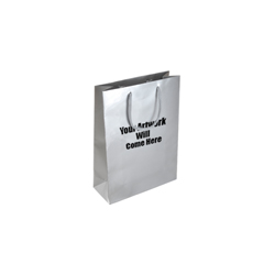 Extra Small Tiny Gloss Laminated Rope Handle Paper Bags-11x15x7cm