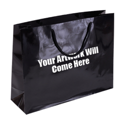 Large Gloss Laminated Rope Handle Paper Bags-43x33x13cm