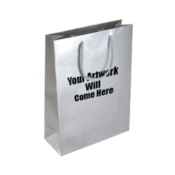 Medium Gloss Laminated Rope Handle Paper Bags-25x34x10cm