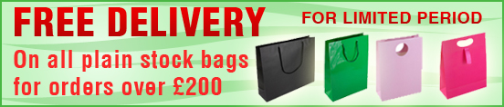 Free Delivery on Stock Bags