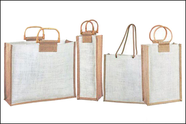 Eco Friendly Jute Carrier Bags