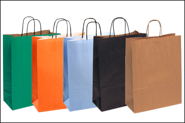 Kraft Paper Bags Twisted Handle